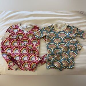 2 Hanna Andersson Girls Pajama Sets 14